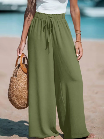 Loose Wide-Leg Trousers