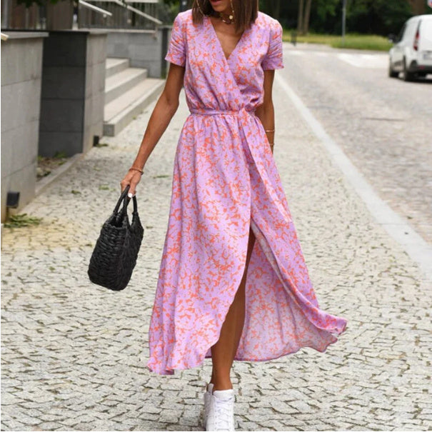 Printed Beach Dress