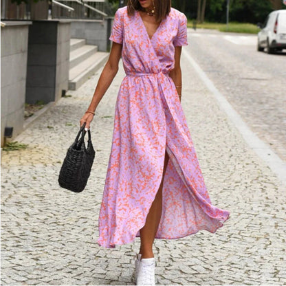 Printed Beach Dress
