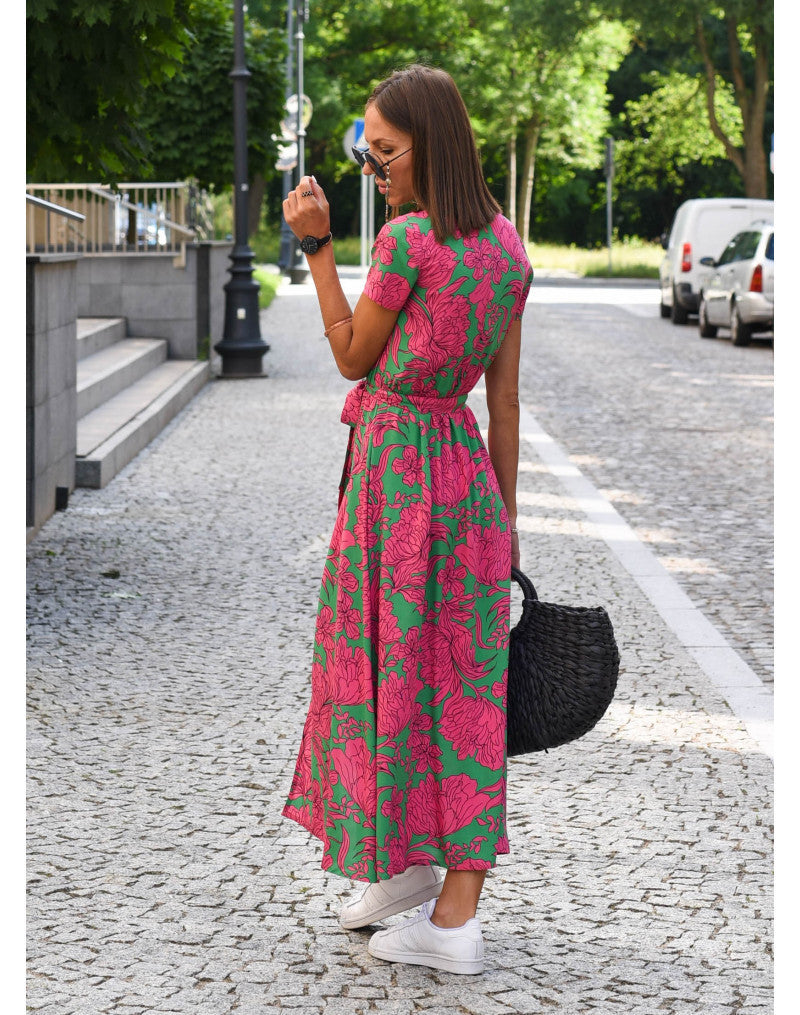 Printed Beach Dress
