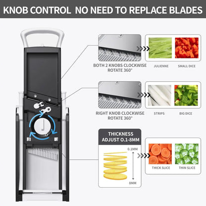 1  10-in-1 Pro Vegetable Chopper – Fast & Easy Prep