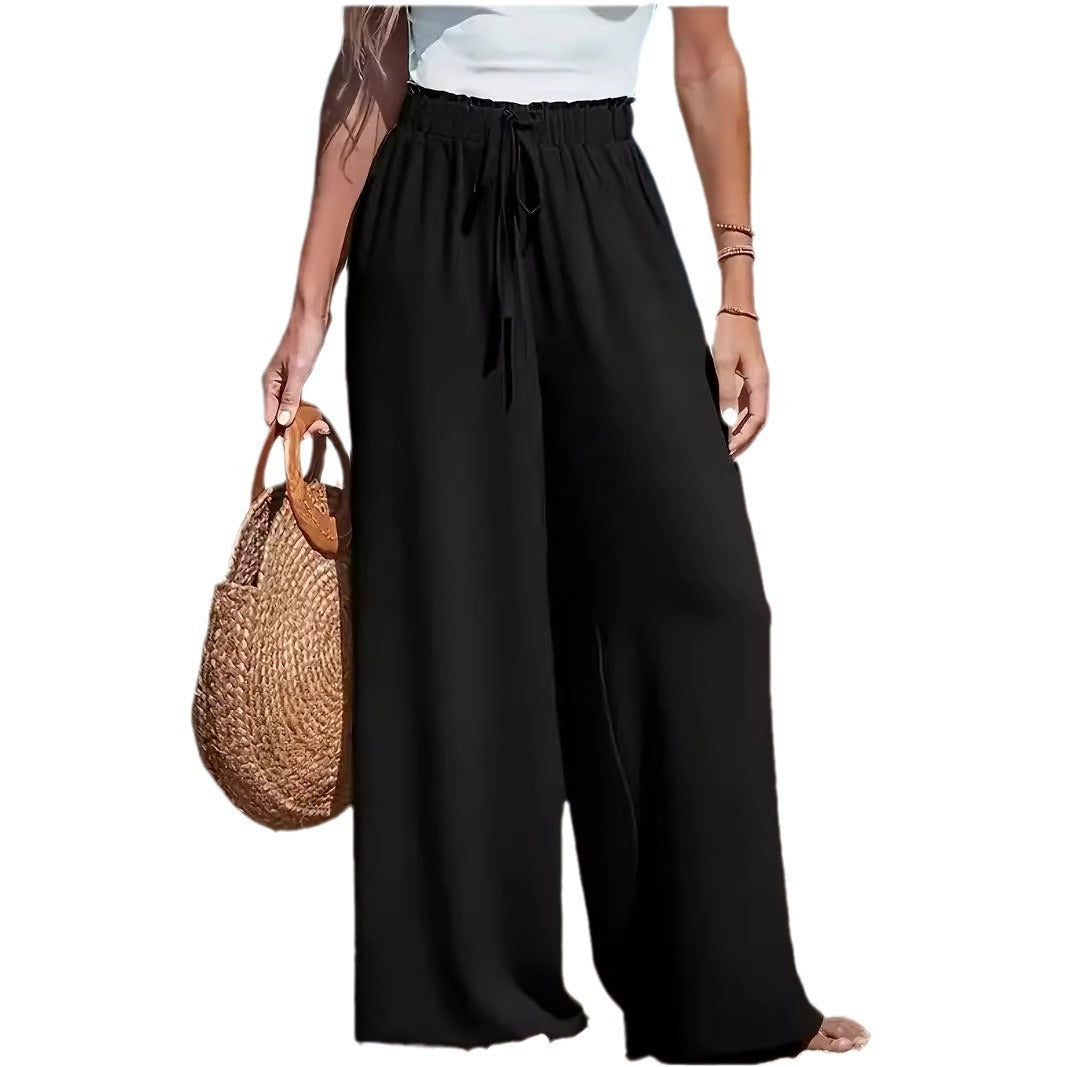 Loose Wide-Leg Trousers