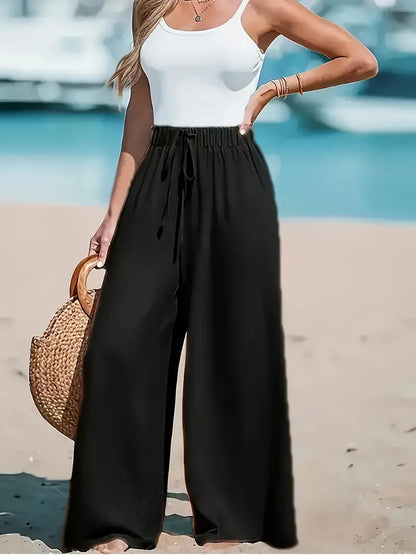 Loose Wide-Leg Trousers