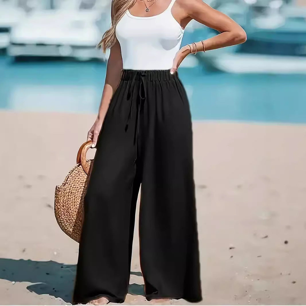 Loose Wide-Leg Trousers