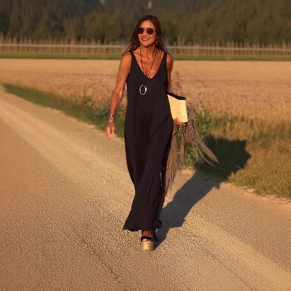 Sexy V-Neck Strap Dress