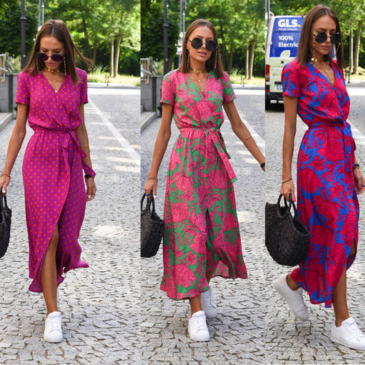 Printed Beach Dress